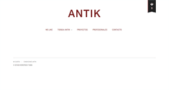 Desktop Screenshot of antiksevilla.com